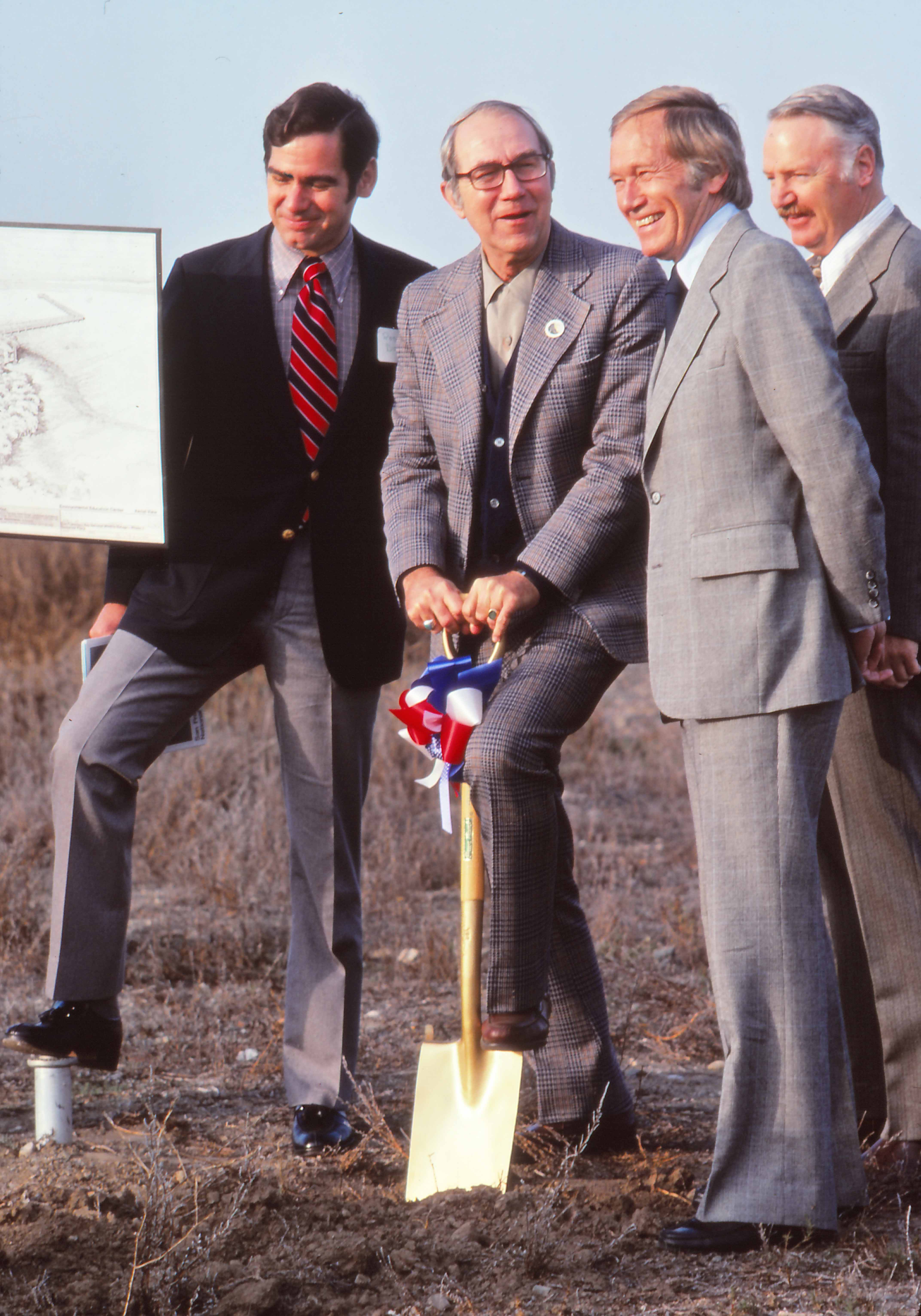 Refuge groundbreaking 1977 with DEdwards1a Santa Clara County