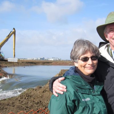 Gail Raabe and Matt Leddy